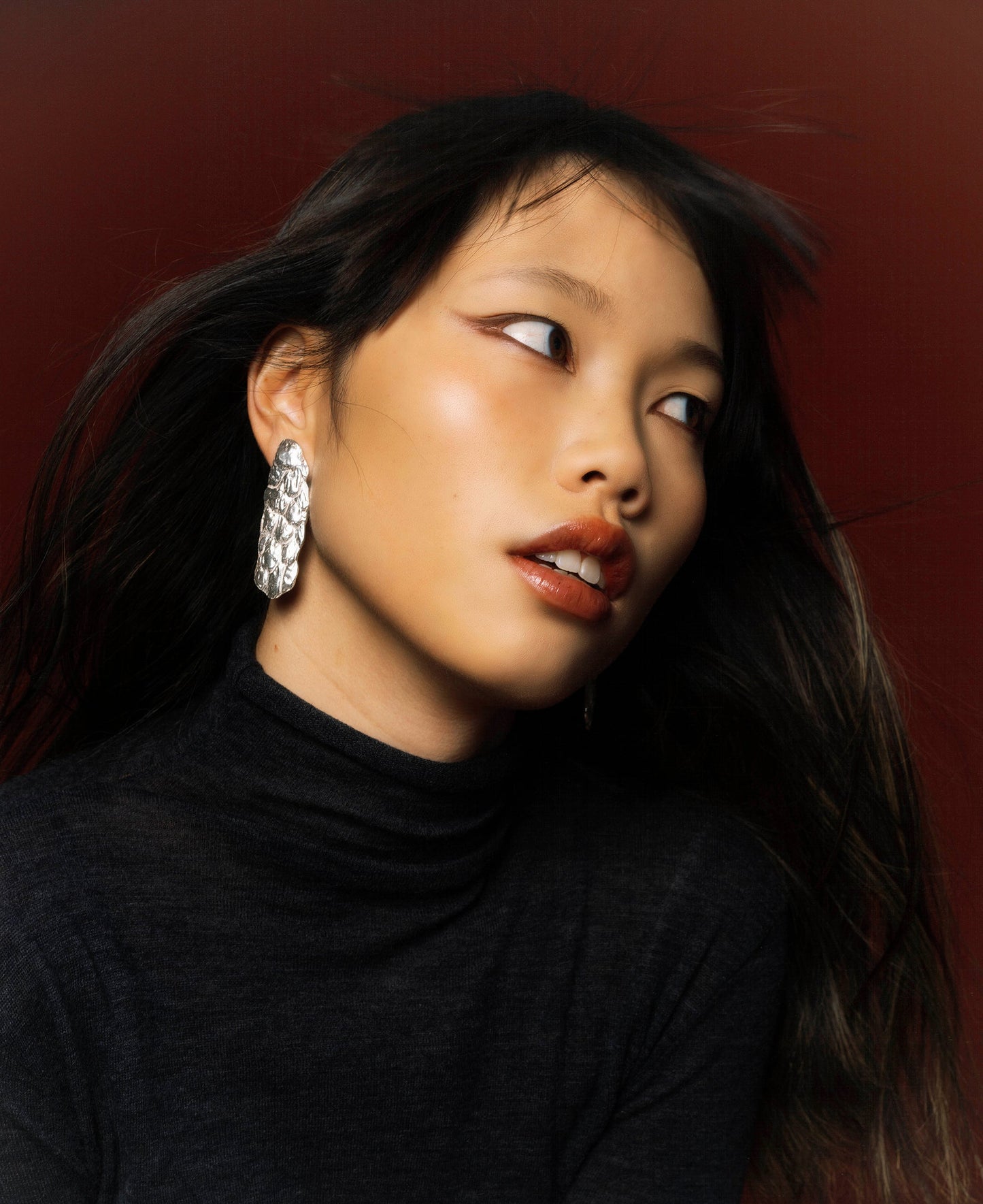 MELTED CACTUS earrings