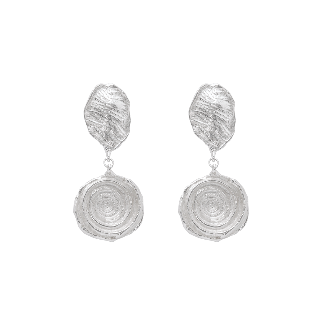 ATENEA earrings - aguamarga
