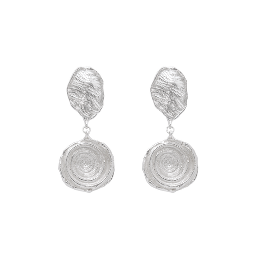 ATENEA earrings - aguamarga
