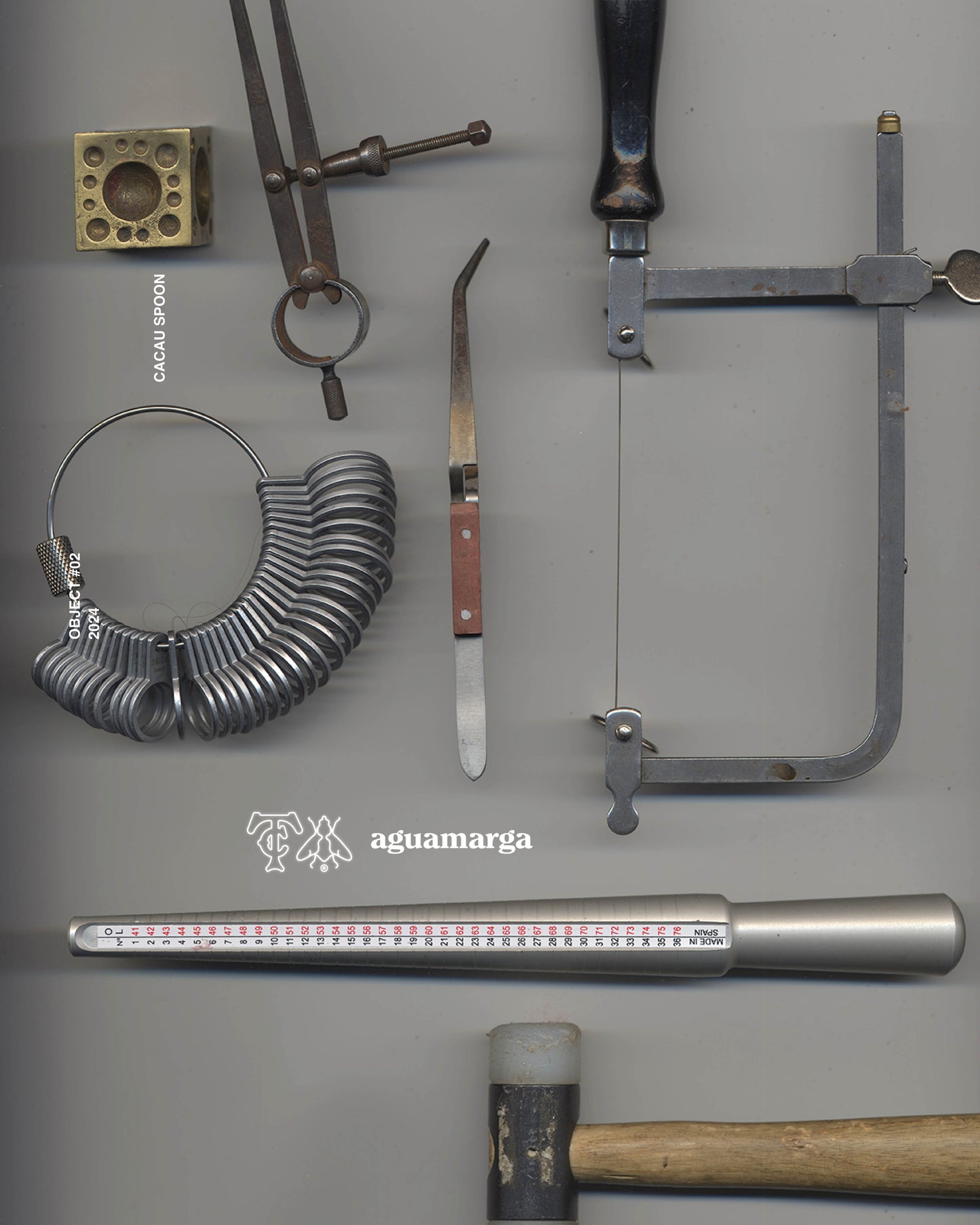 CACAU SPOON II - aguamarga