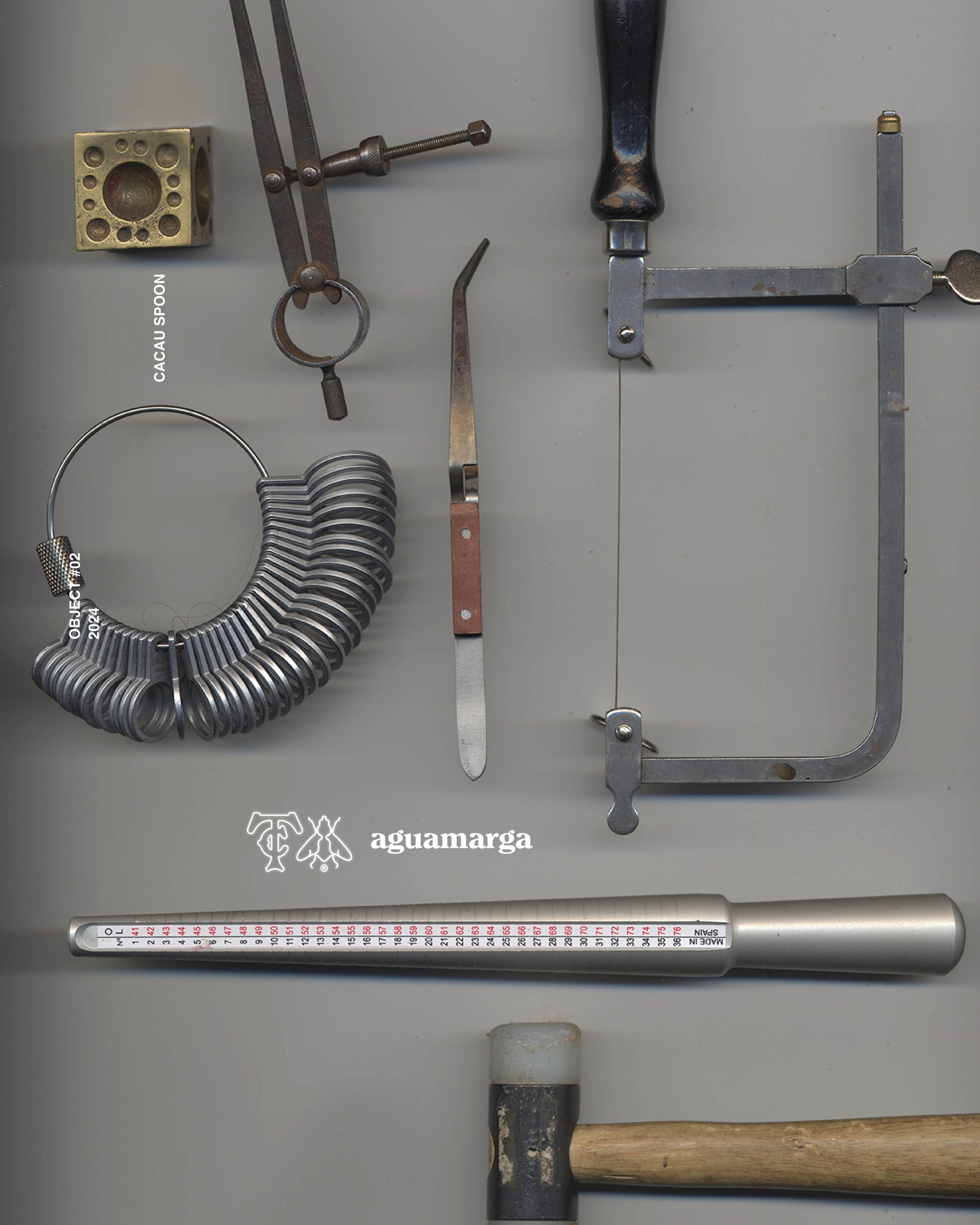 CACAU SPOON II - aguamarga