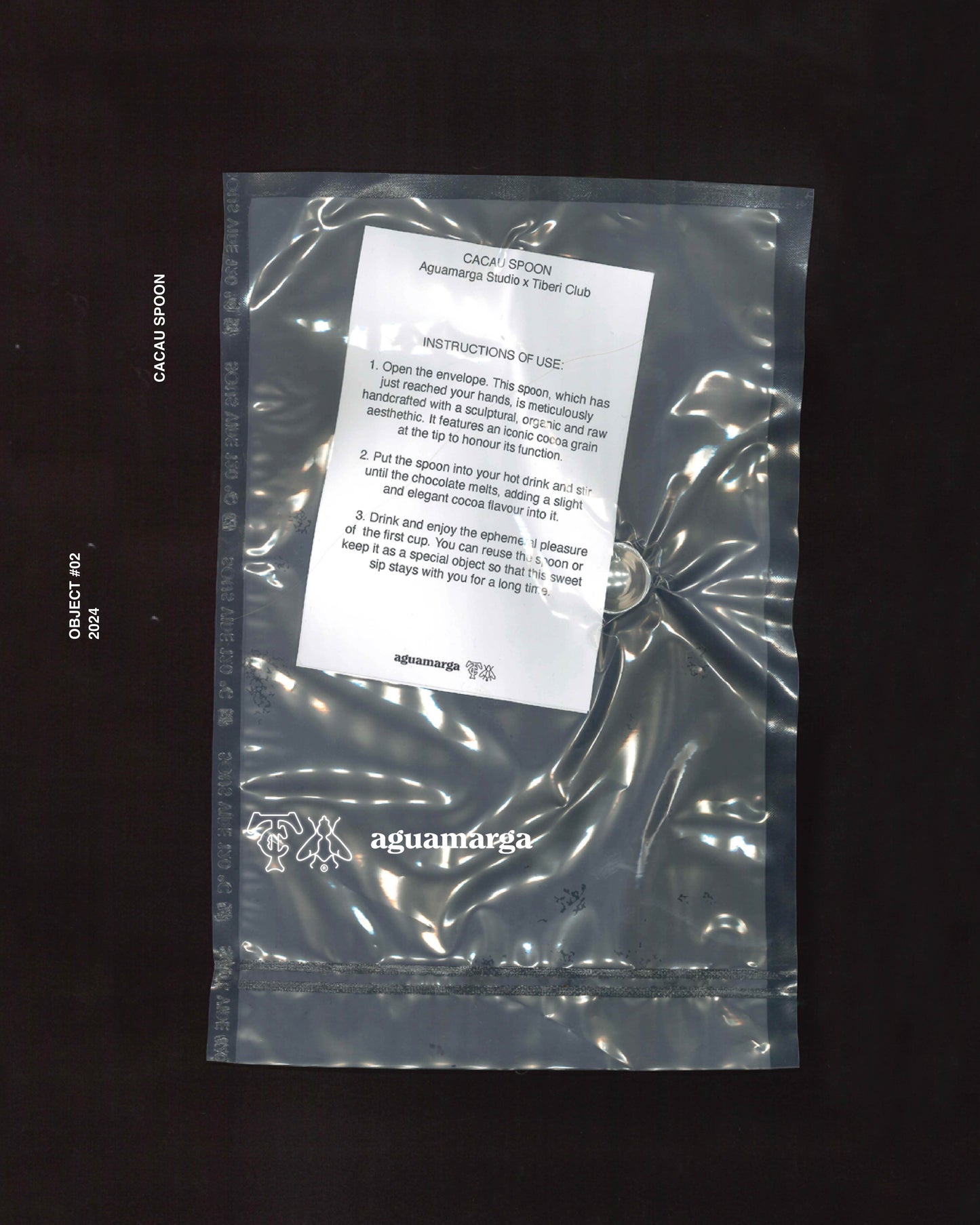 CACAU SPOON II - aguamarga