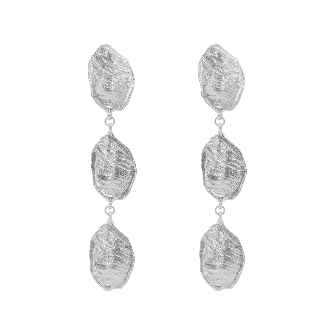 CRETA LONG earrings - aguamarga