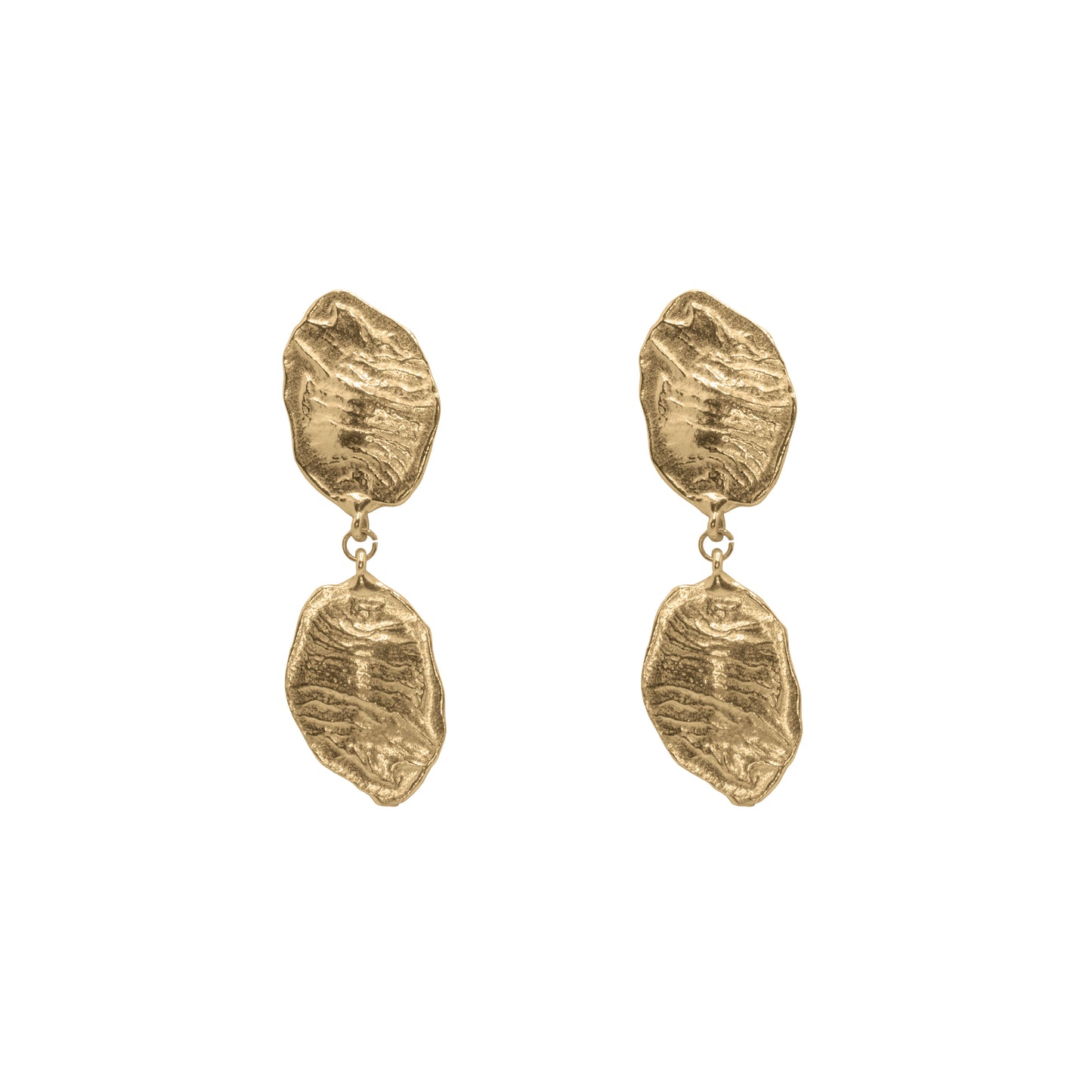 CRETA SHORT earrings - aguamarga