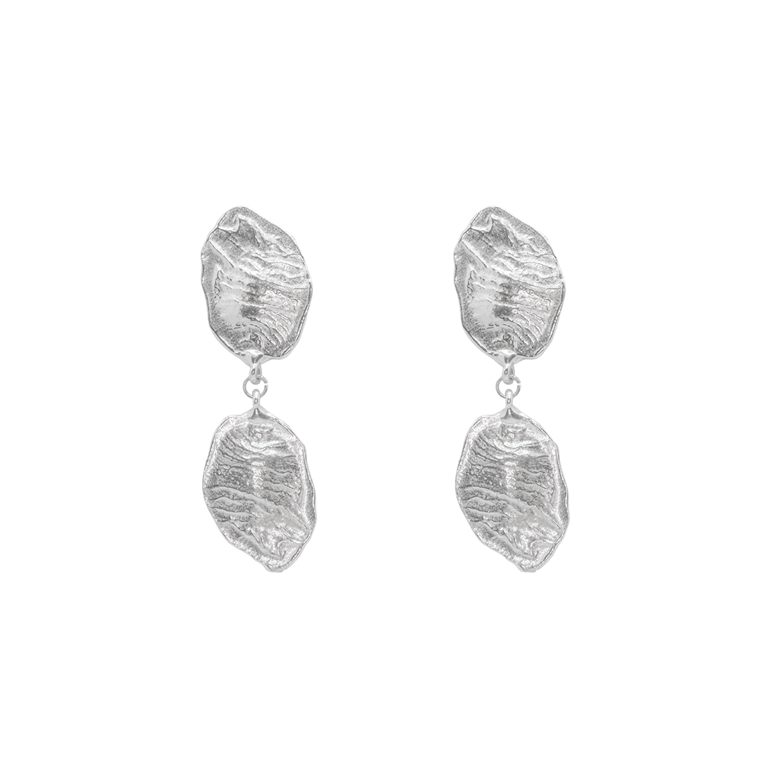 CRETA SHORT earrings - aguamarga