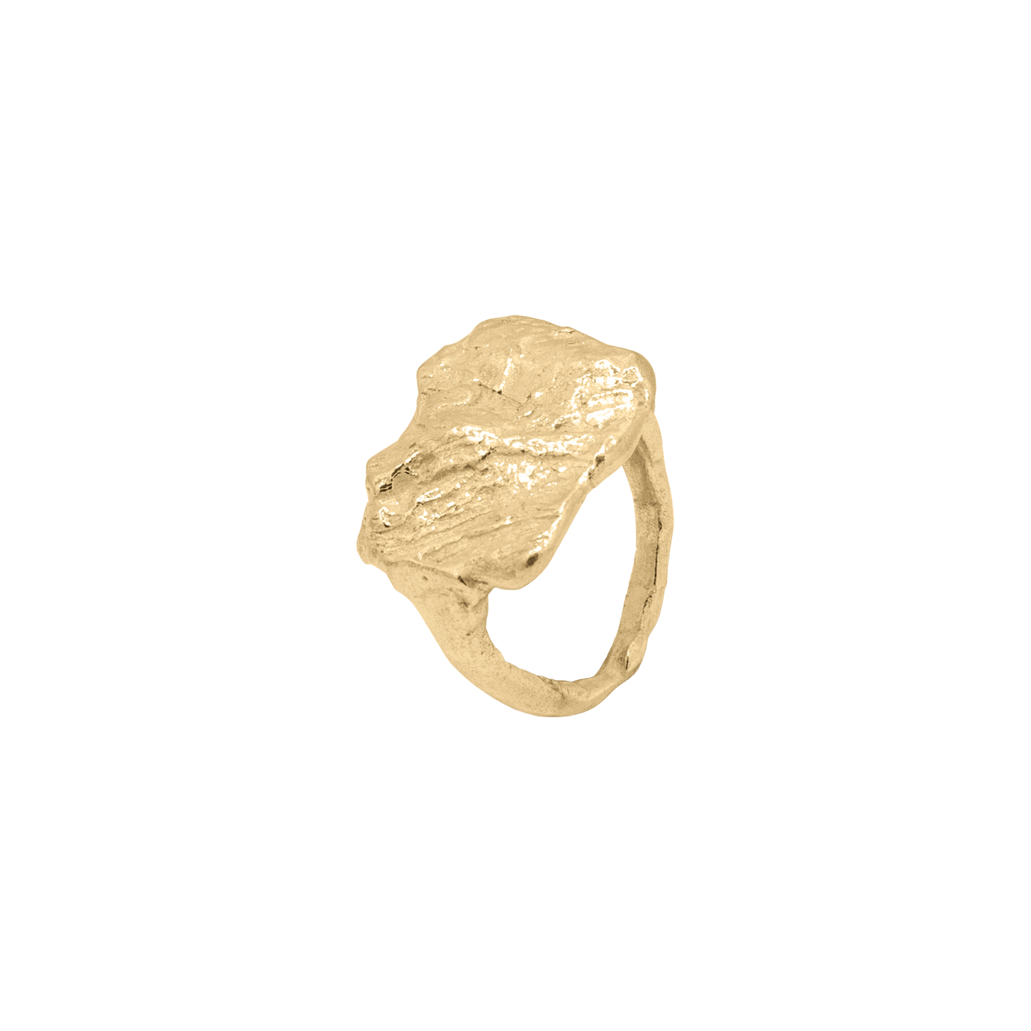 EGEO SIGNET RING - aguamarga