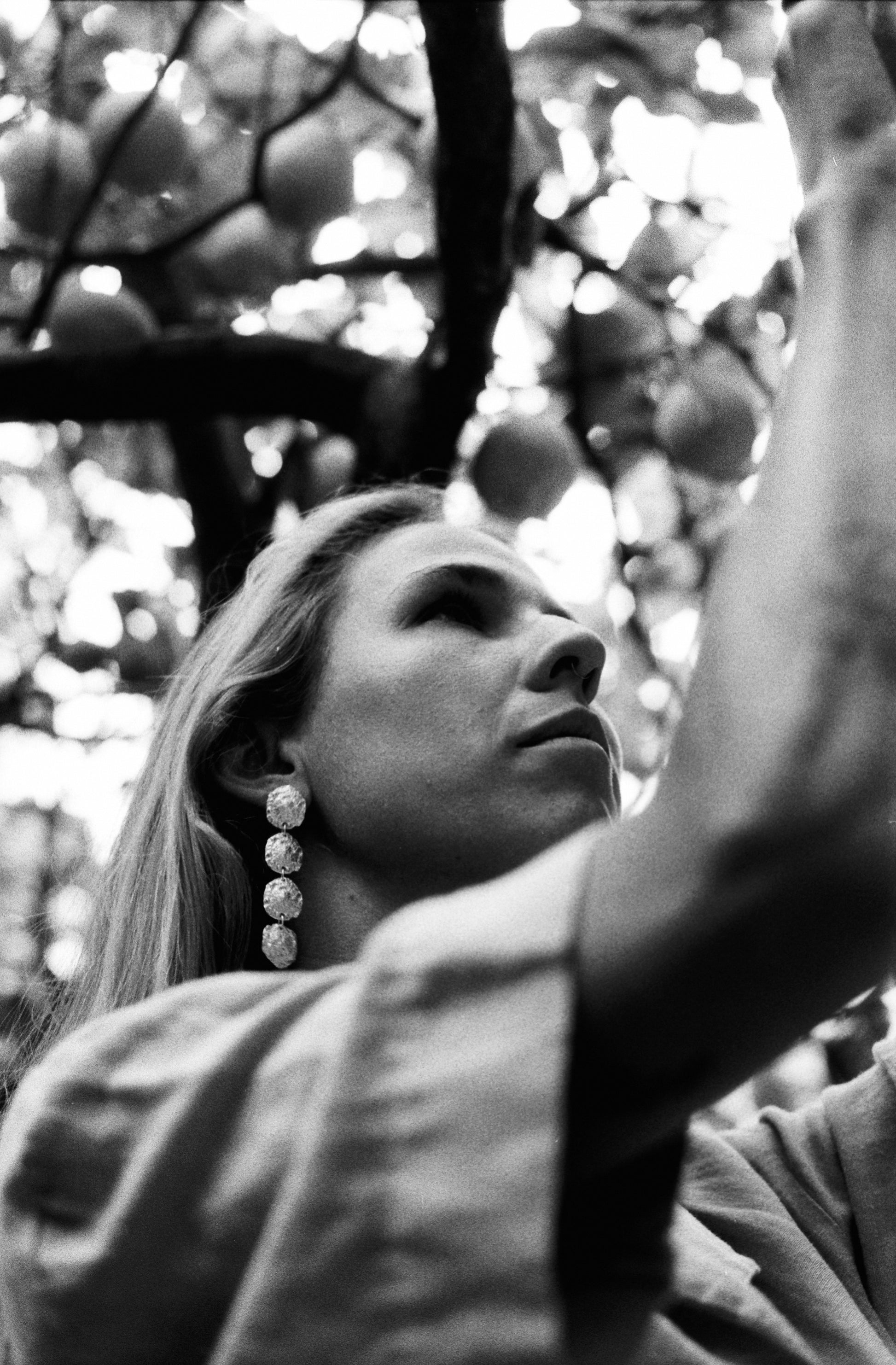 FIORI earrings - aguamarga