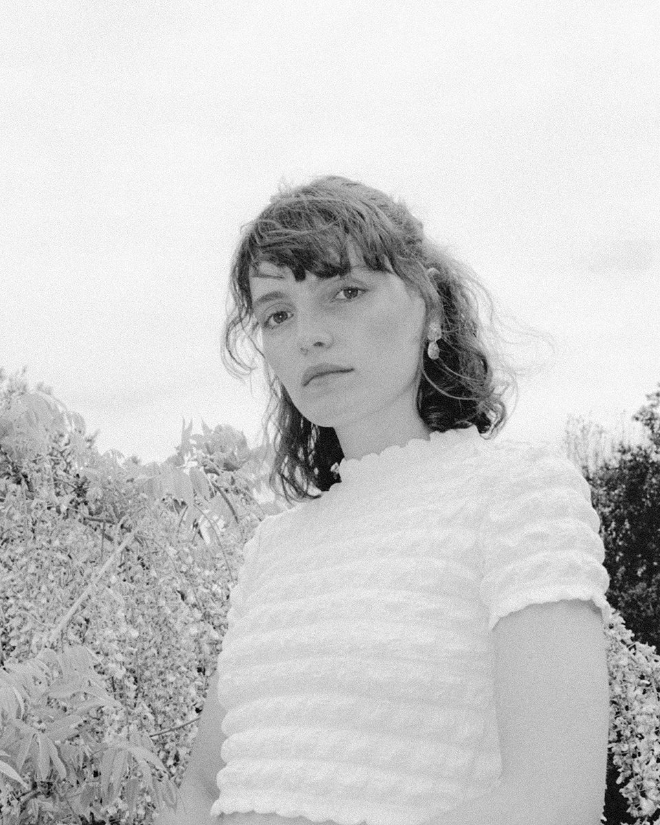 MINI FIORI earrings - aguamarga