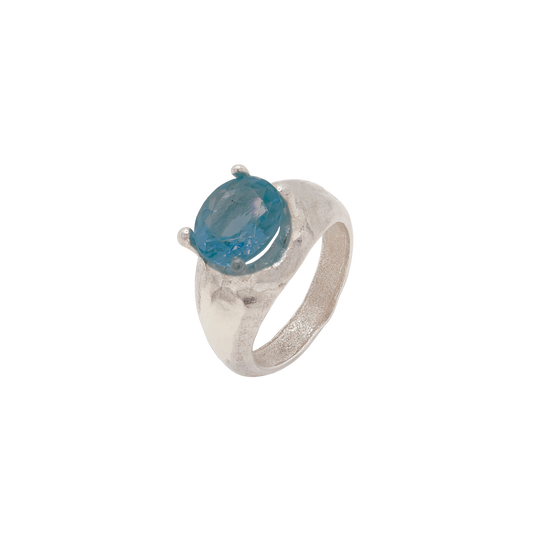 NAVY BLUE CHUNKY LANDSCAPE