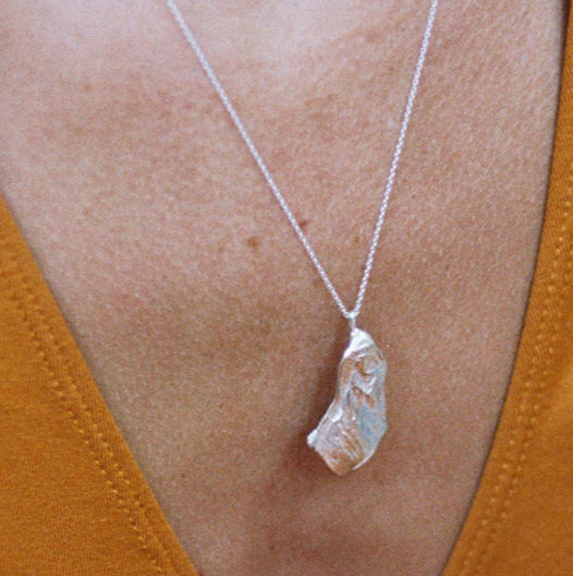 NINFA necklace - aguamarga