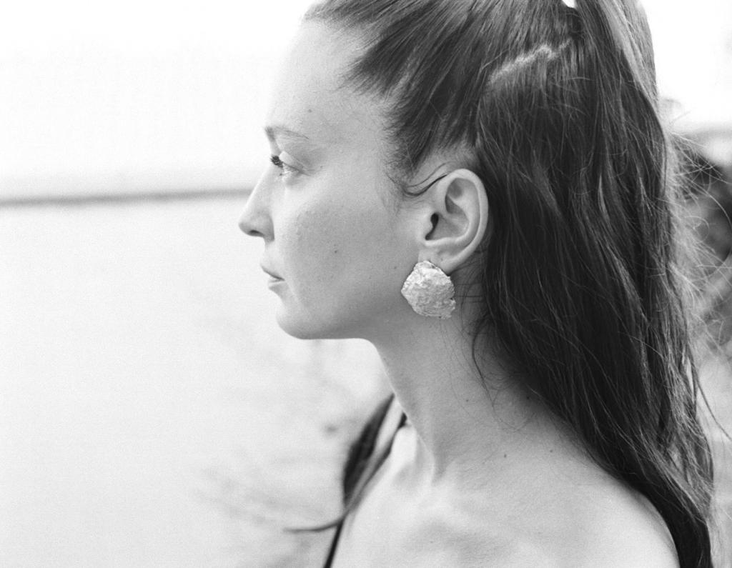 OCEANO earrings - aguamarga