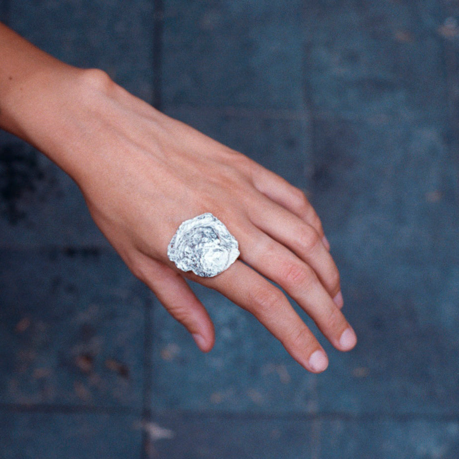 OCEANO RING - aguamarga