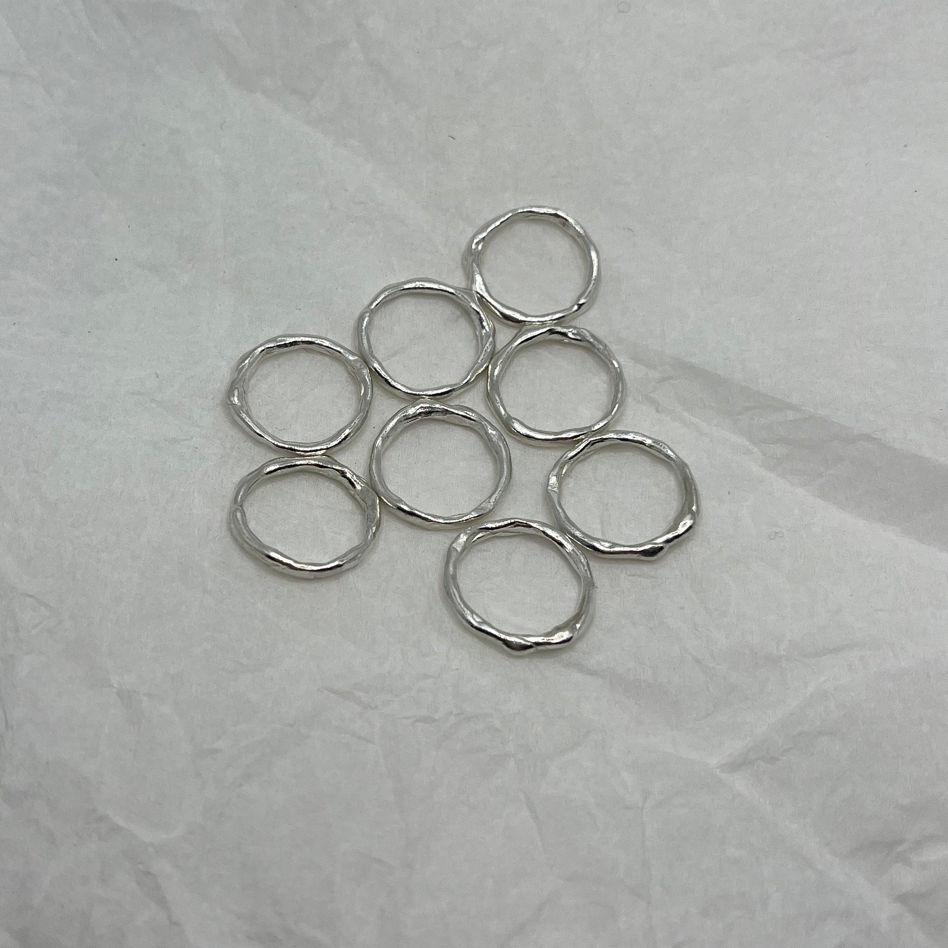 PENSAMIENTOS ring - aguamarga