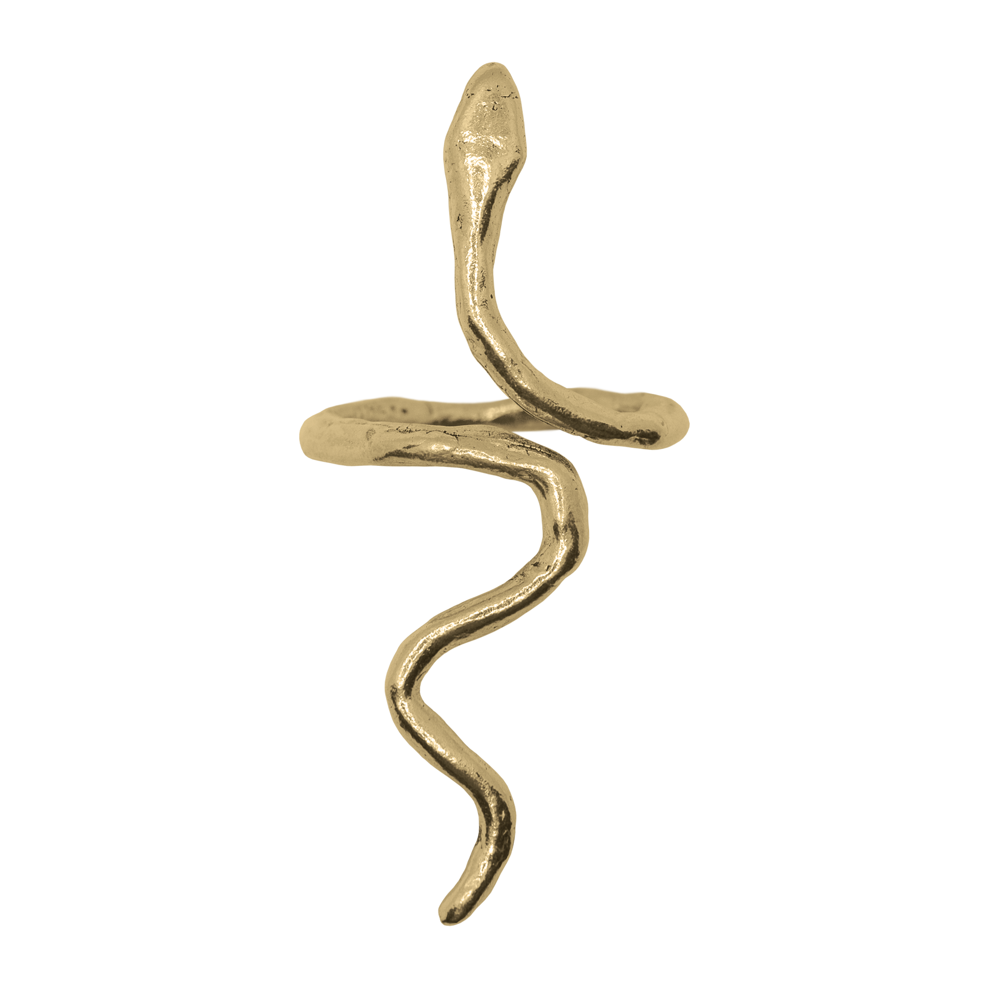SERPIENTE ring - aguamarga