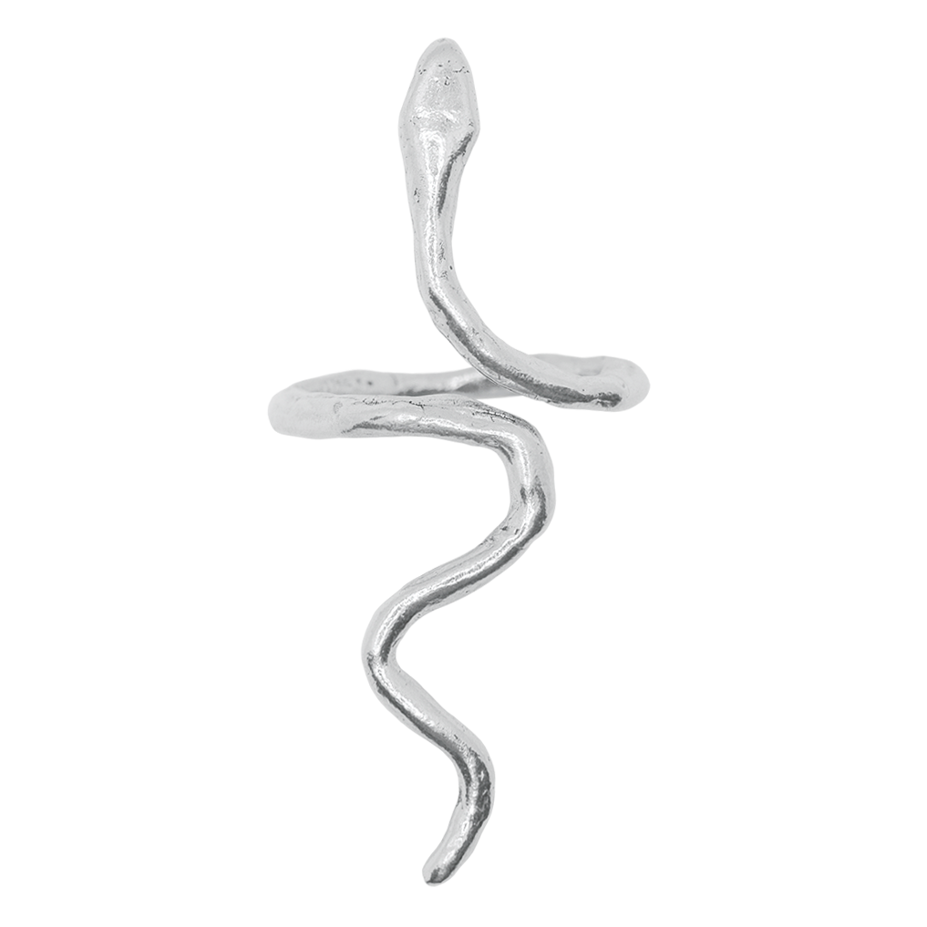 SERPIENTE ring - aguamarga