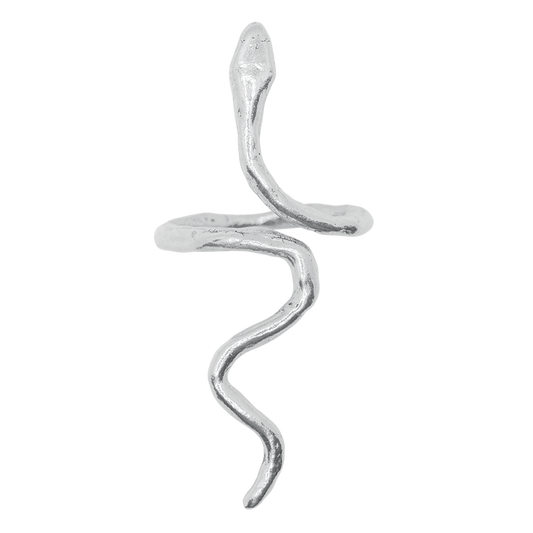 SERPIENTE ring - aguamarga