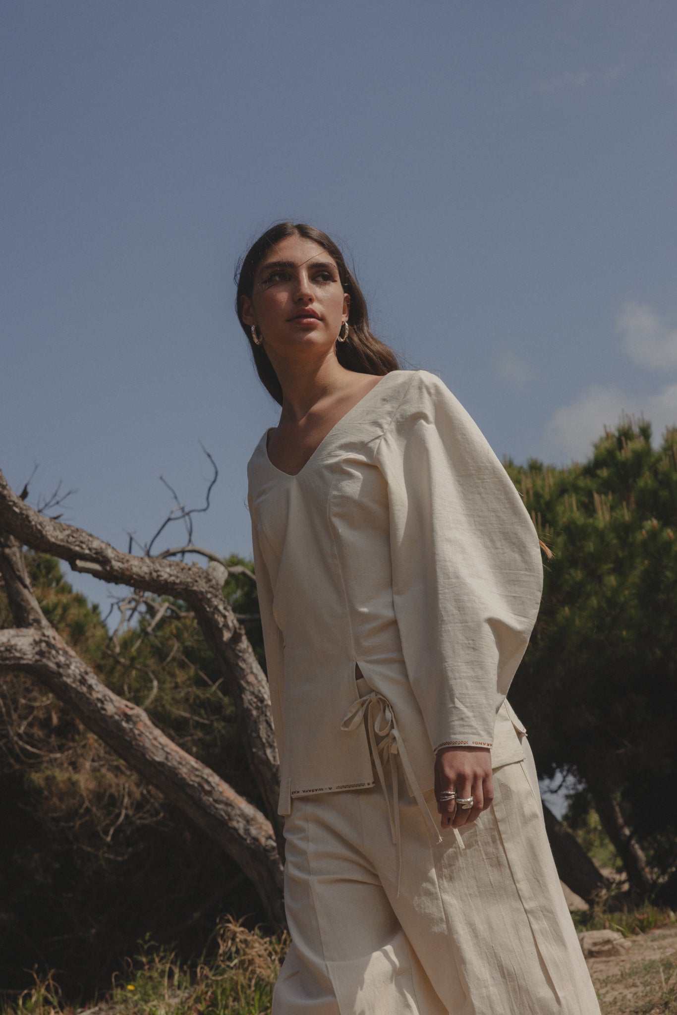 SUSPIROS HOOPS - aguamarga