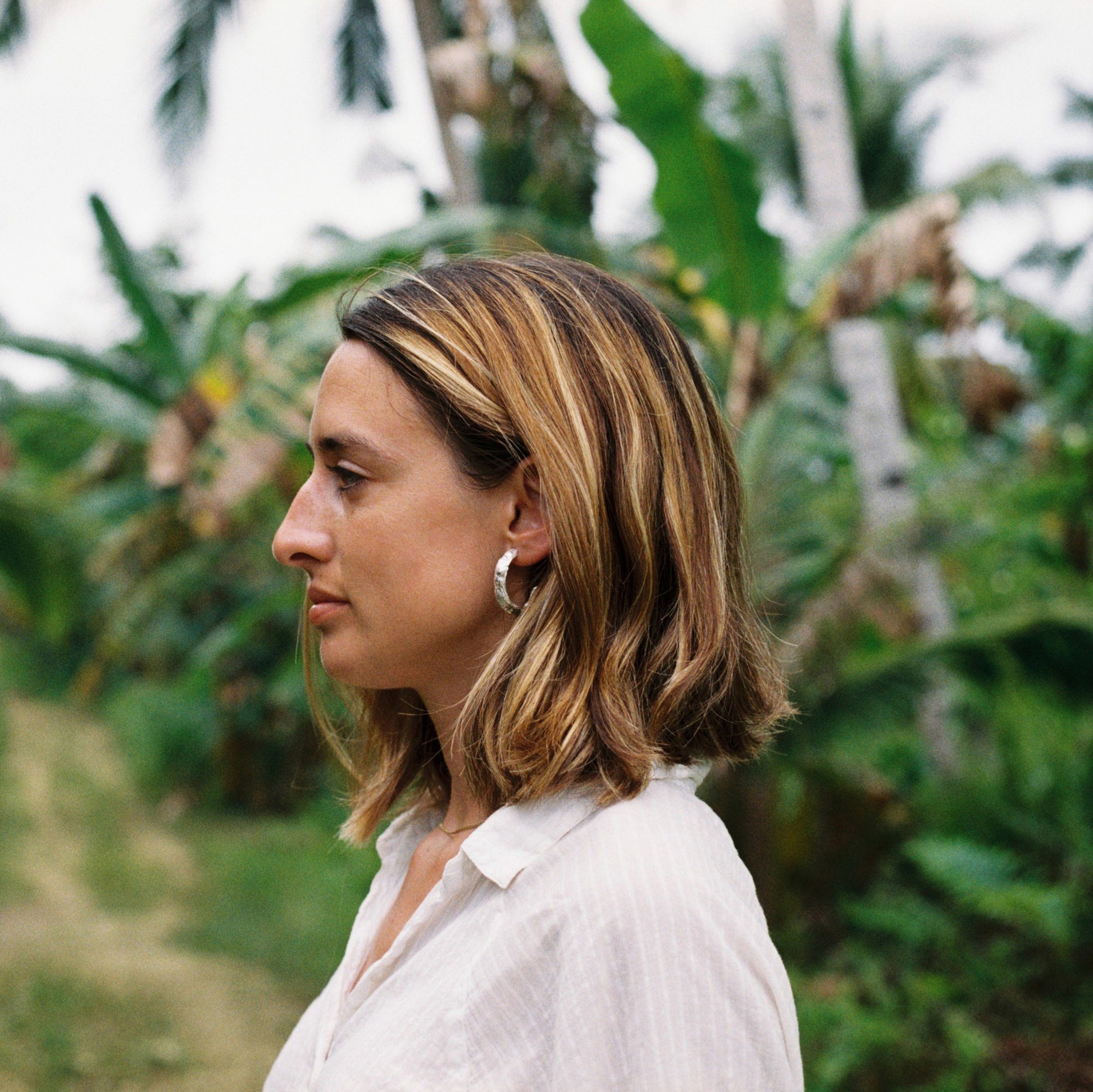 SUSPIROS HOOPS - aguamarga