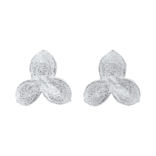 FLOR earrings - aguamarga