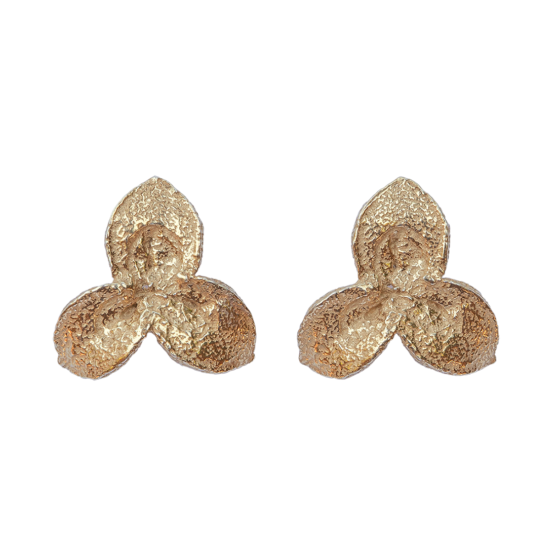 FLOR earrings - aguamarga