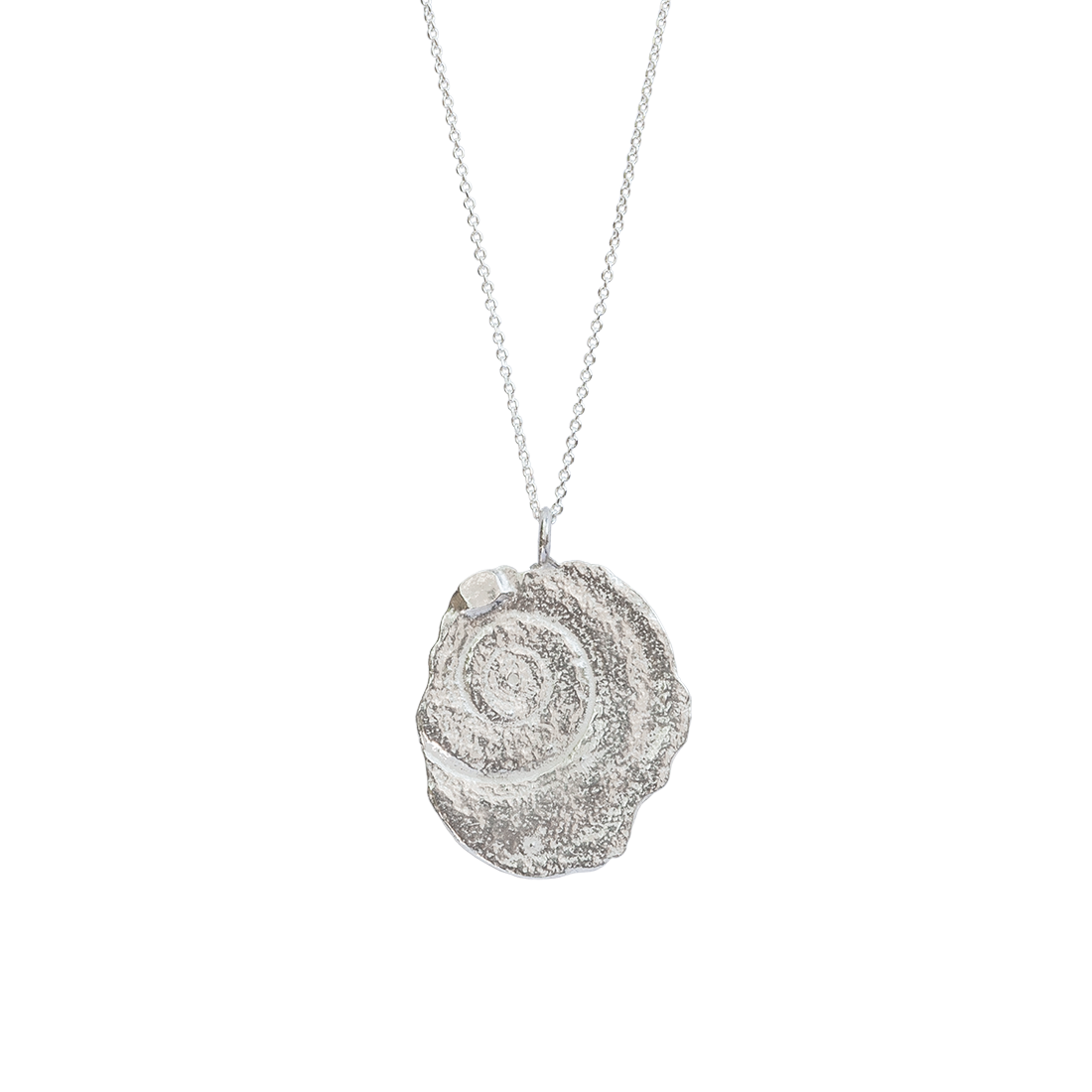 ESPIRAL GRANDE necklace - aguamarga