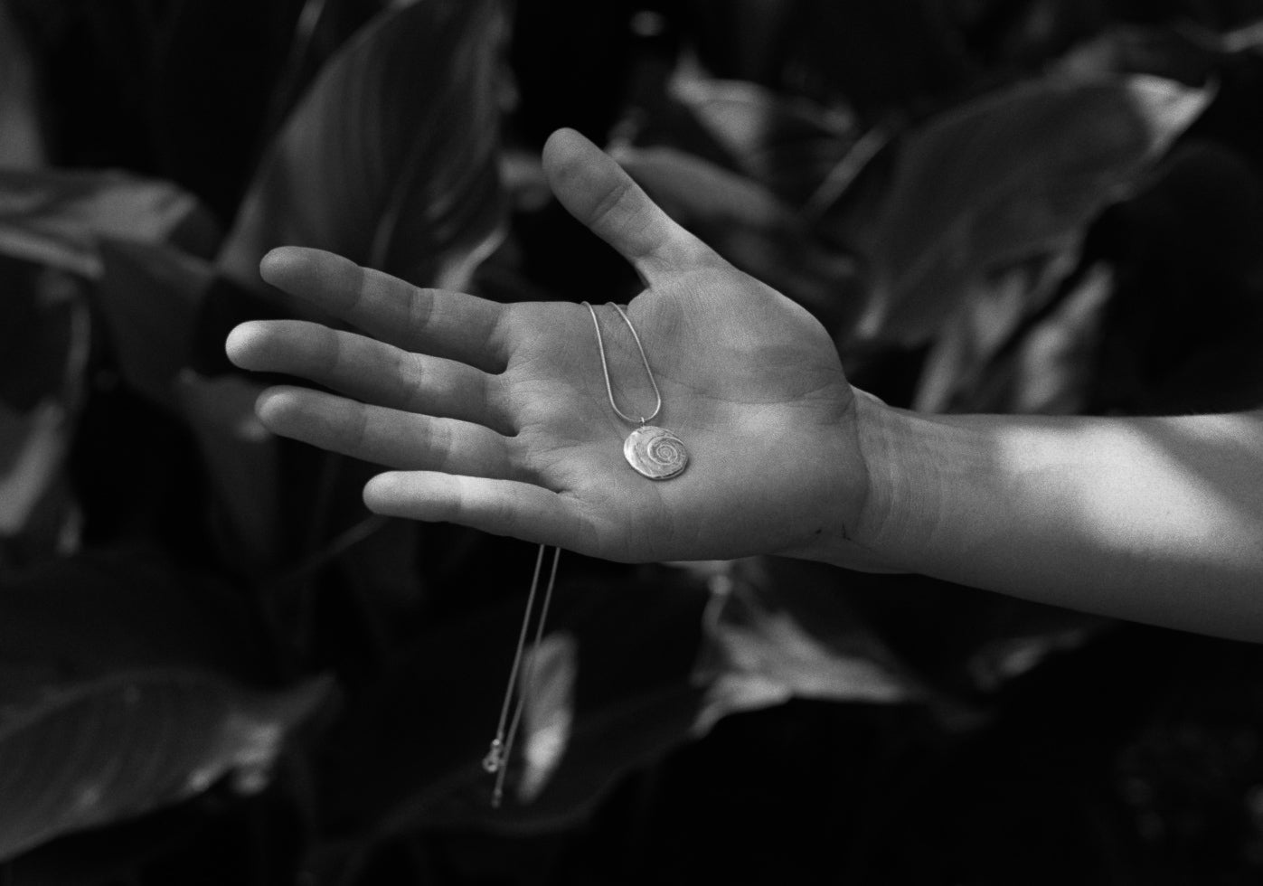 ESPIRAL necklace - aguamarga