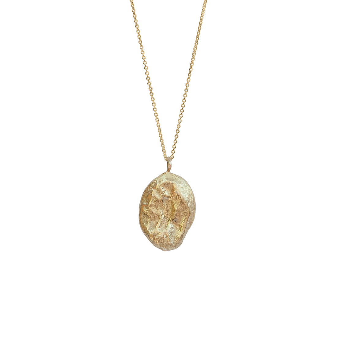 FAVA necklace - aguamarga