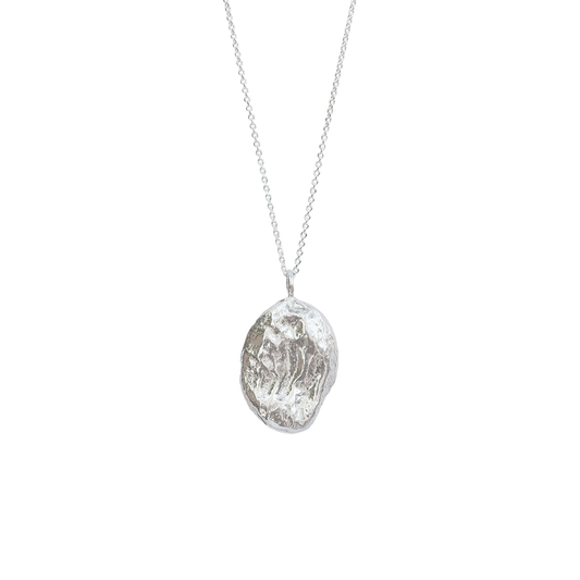 FAVA necklace - aguamarga