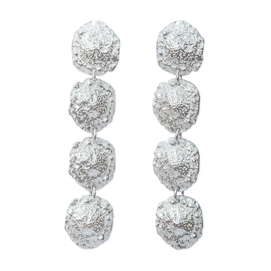 FIORI earrings - aguamarga