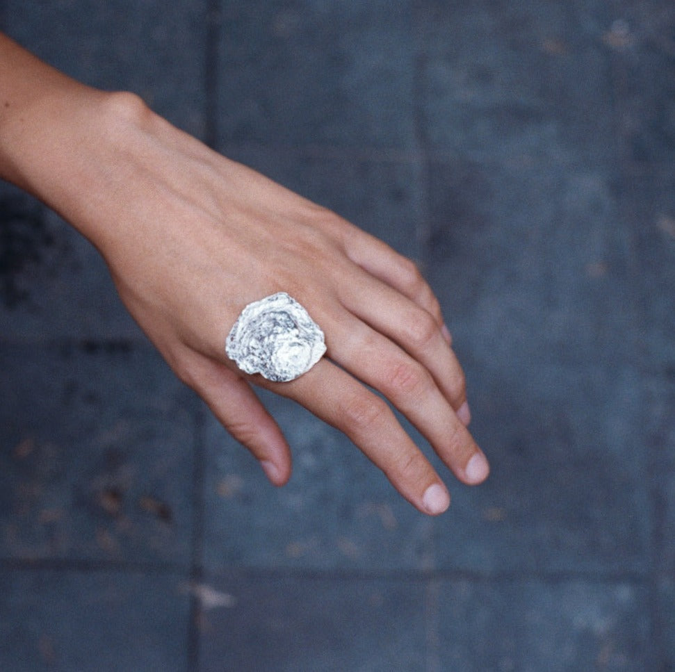 OCEANO earrings - aguamarga