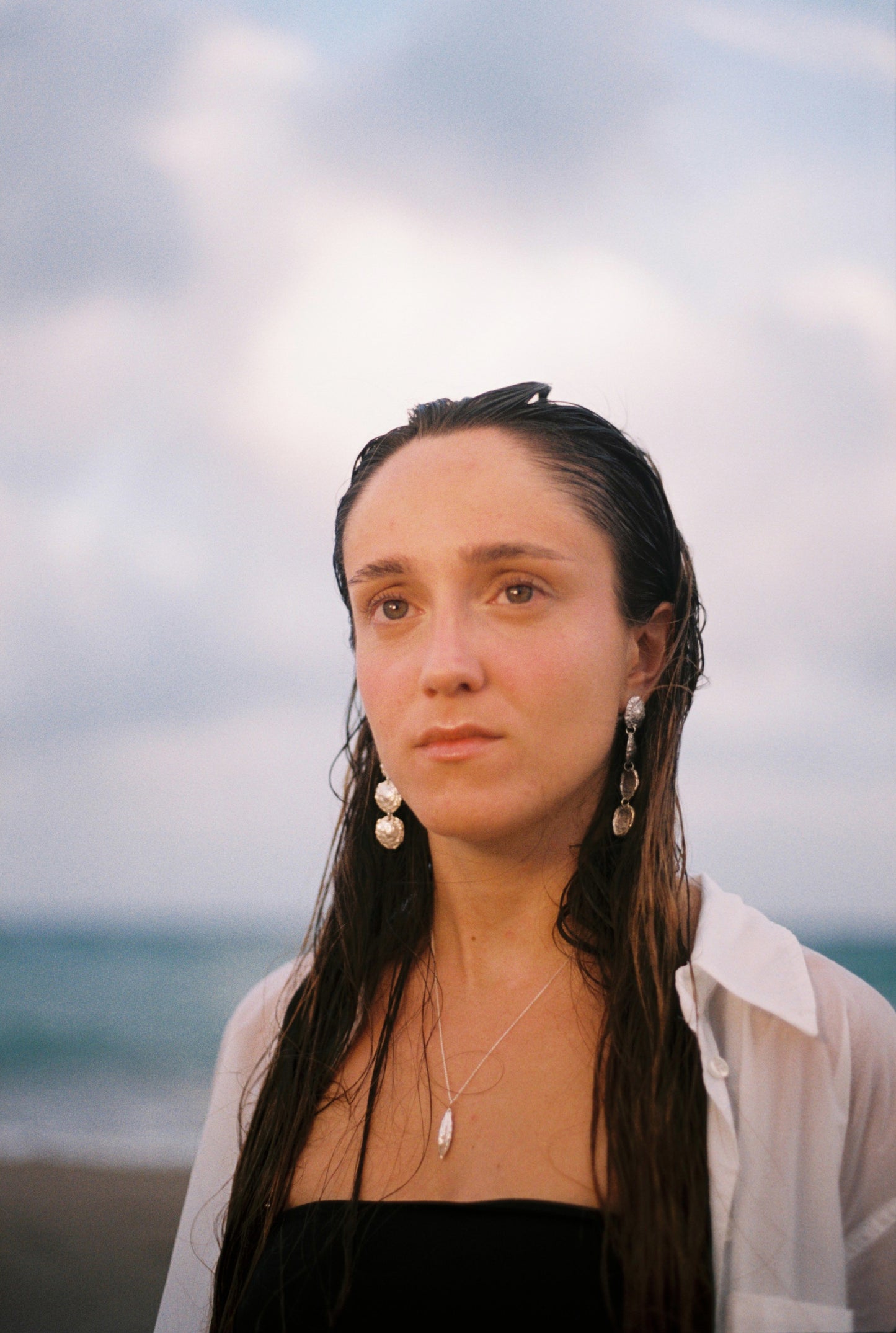 SEMILLA necklace - aguamarga