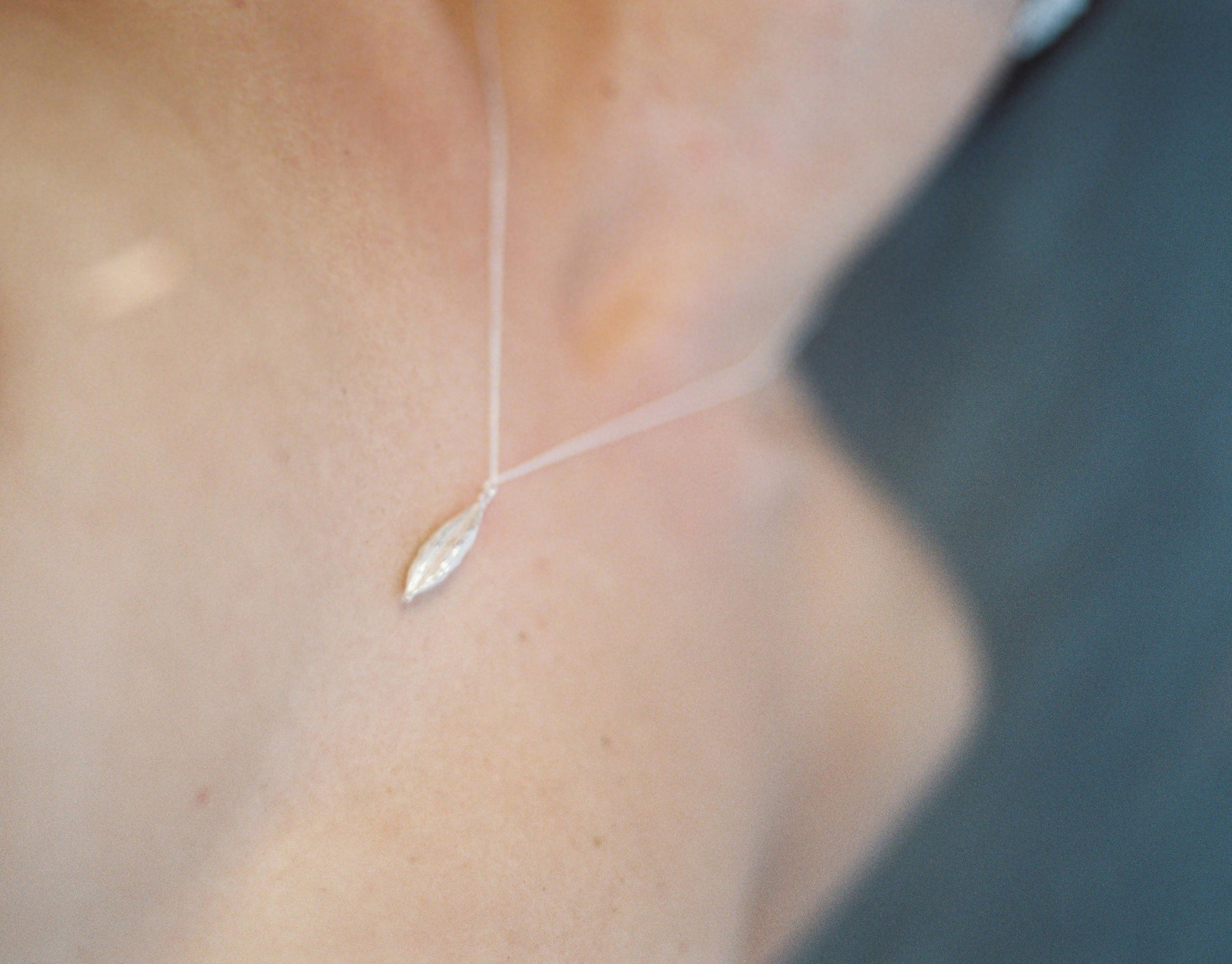 SEMILLA necklace - aguamarga