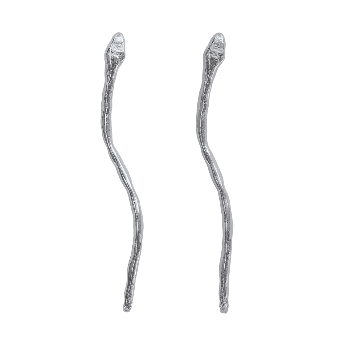 SERPIENTE earrings - aguamarga