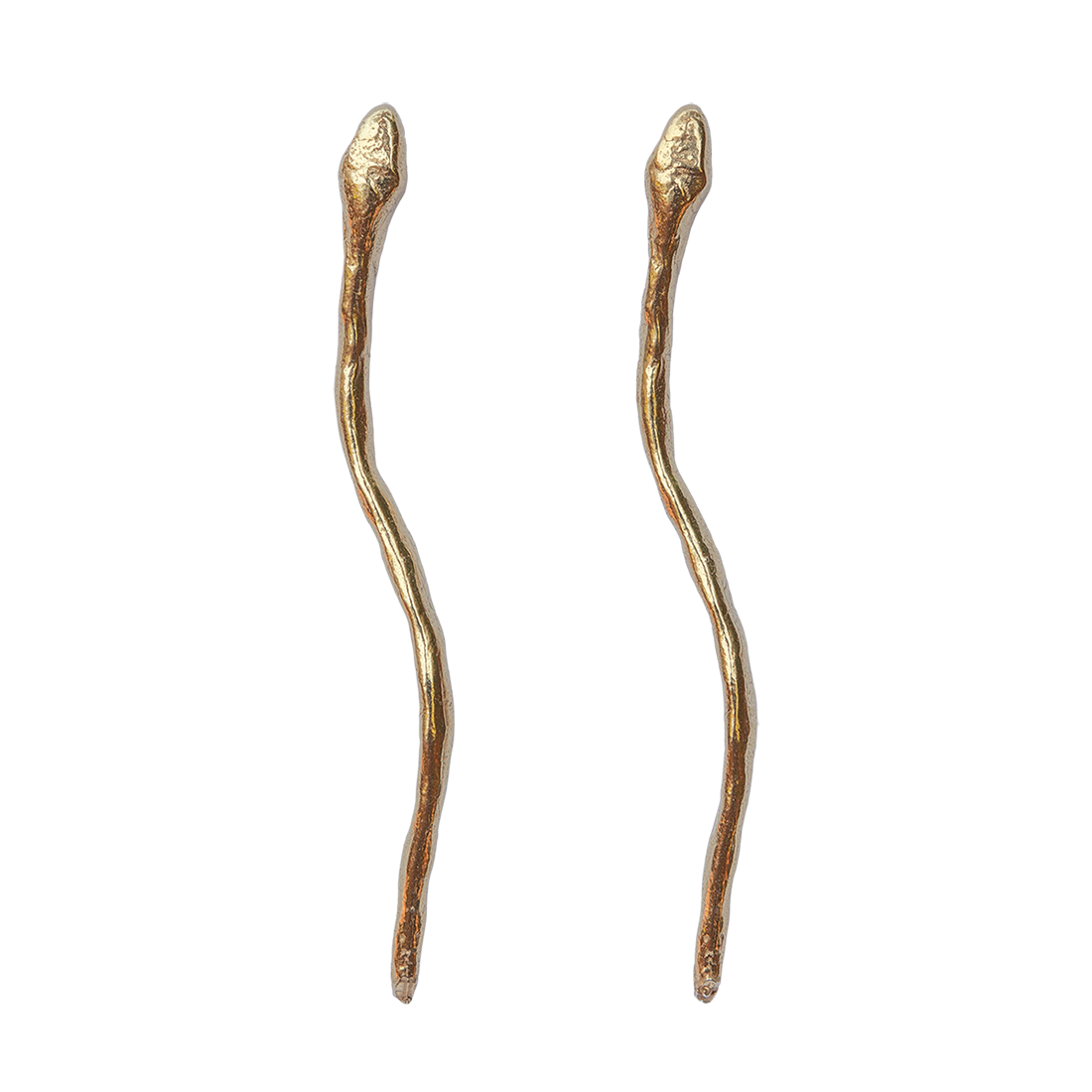 SERPIENTE earrings - aguamarga