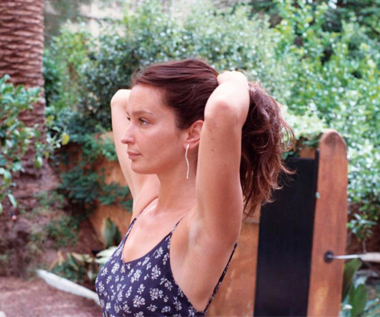 SERPIENTE earrings - aguamarga