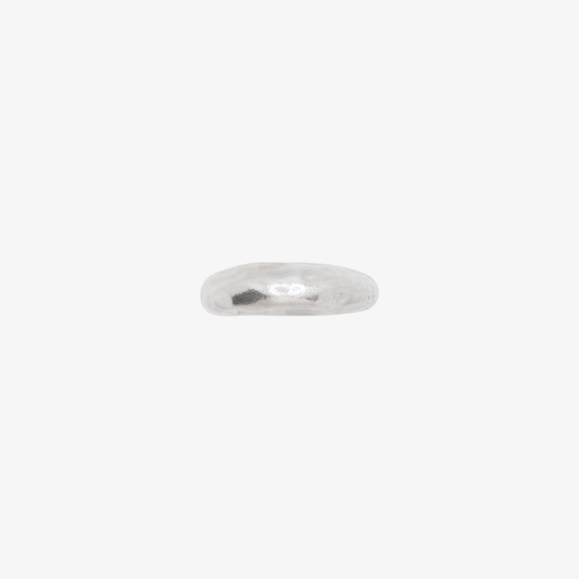 Forest Ring made of recycled silver with an organic and handmade finish