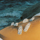 OCEANO earrings - aguamarga