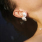 SHORT EGEO earrings - aguamarga